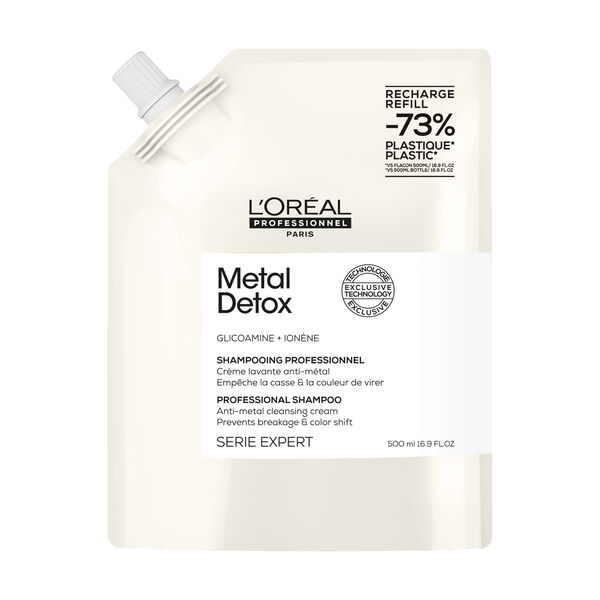 

Сменный блок защитного шампуня для волос, 500 мл L'Oréal Professionnel Paris Metal detox