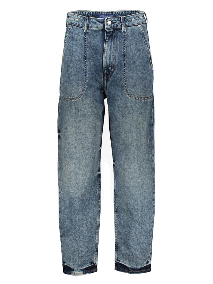 

Scotch & Soda Джинсы "The Tide" - свободного кроя - синего цвета