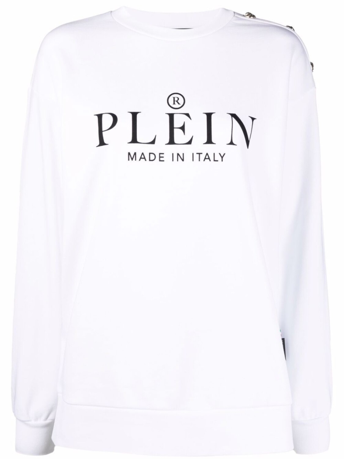 

Philipp Plein толстовка с логотипом, белый