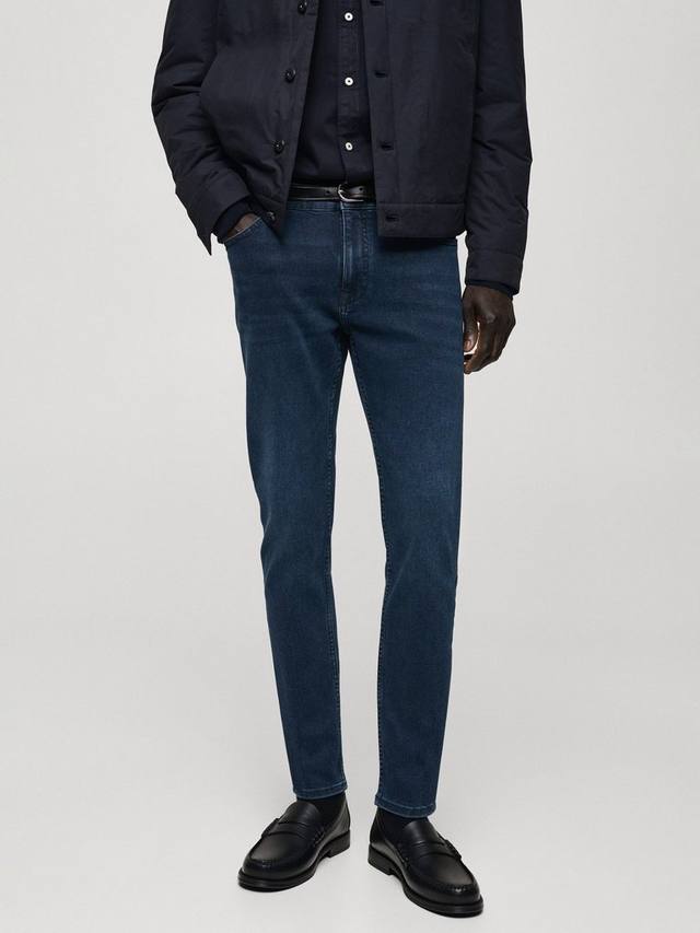 

Узкие джинсы Mango, Dark Blue