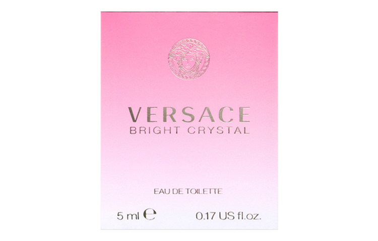 VERSACE Розовый кристалл алмаз пробный набор туалетная вода помело пион лотос испытайте удовольствие 5ml хэллоуин — фото 3