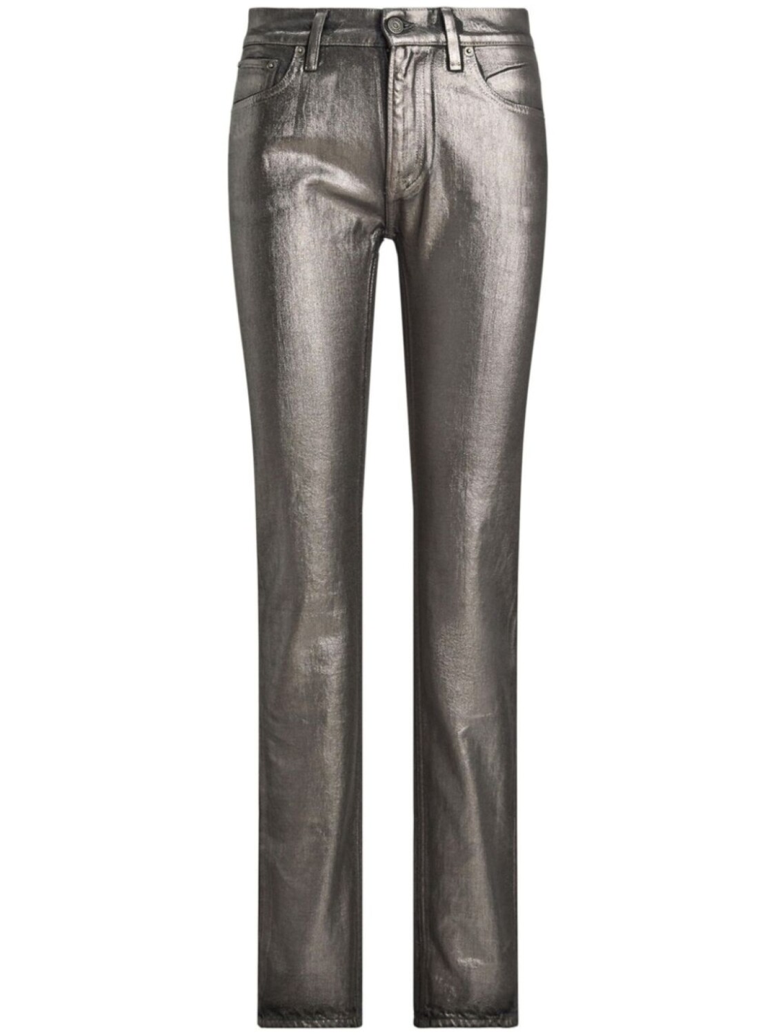 

Ralph Lauren Collection 750 джинсы прямого кроя, серебристый