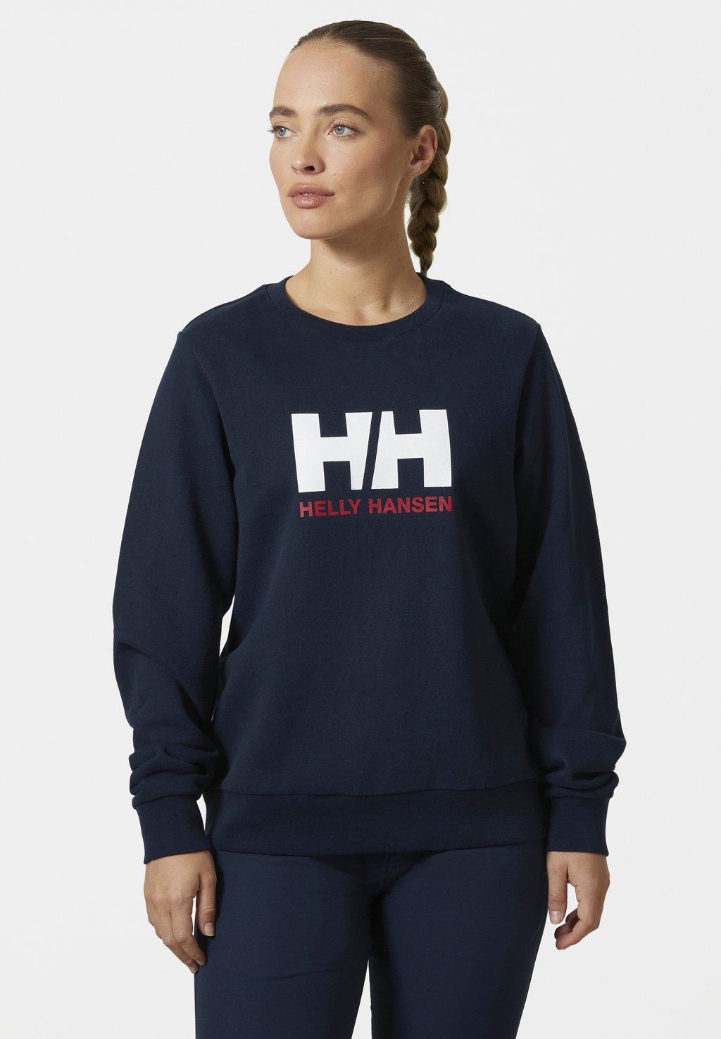 

Толстовка LOGO CREW Helly Hansen, темно-синий