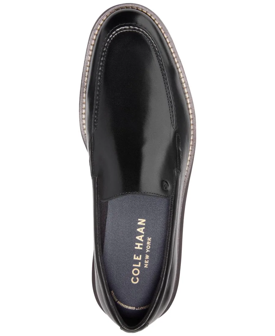 Мужские венецианские лоферы в неоклассическом стиле Cole Haan, черный — фото 4