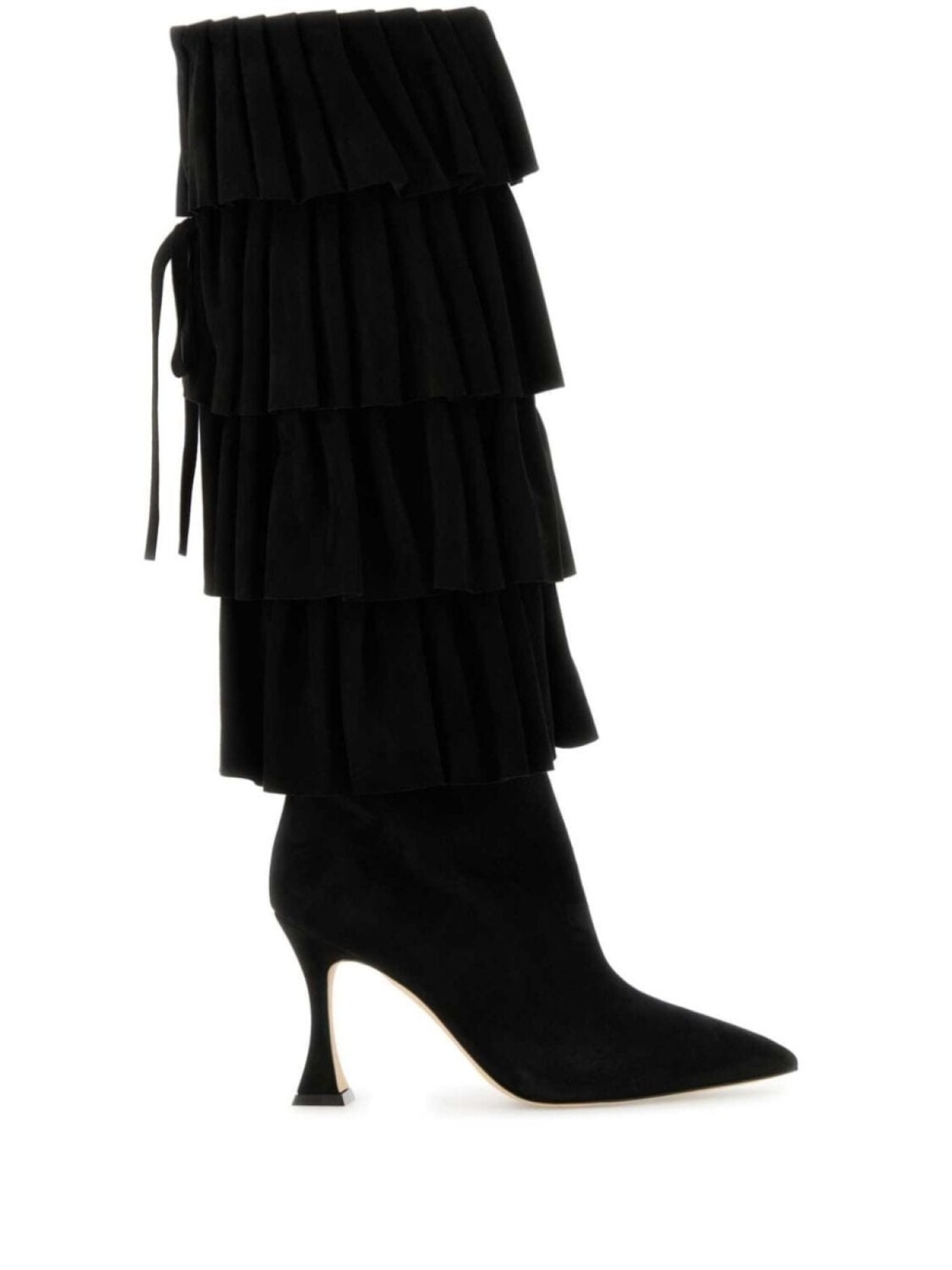 90мм сапоги Miralone Manolo Blahnik, черный