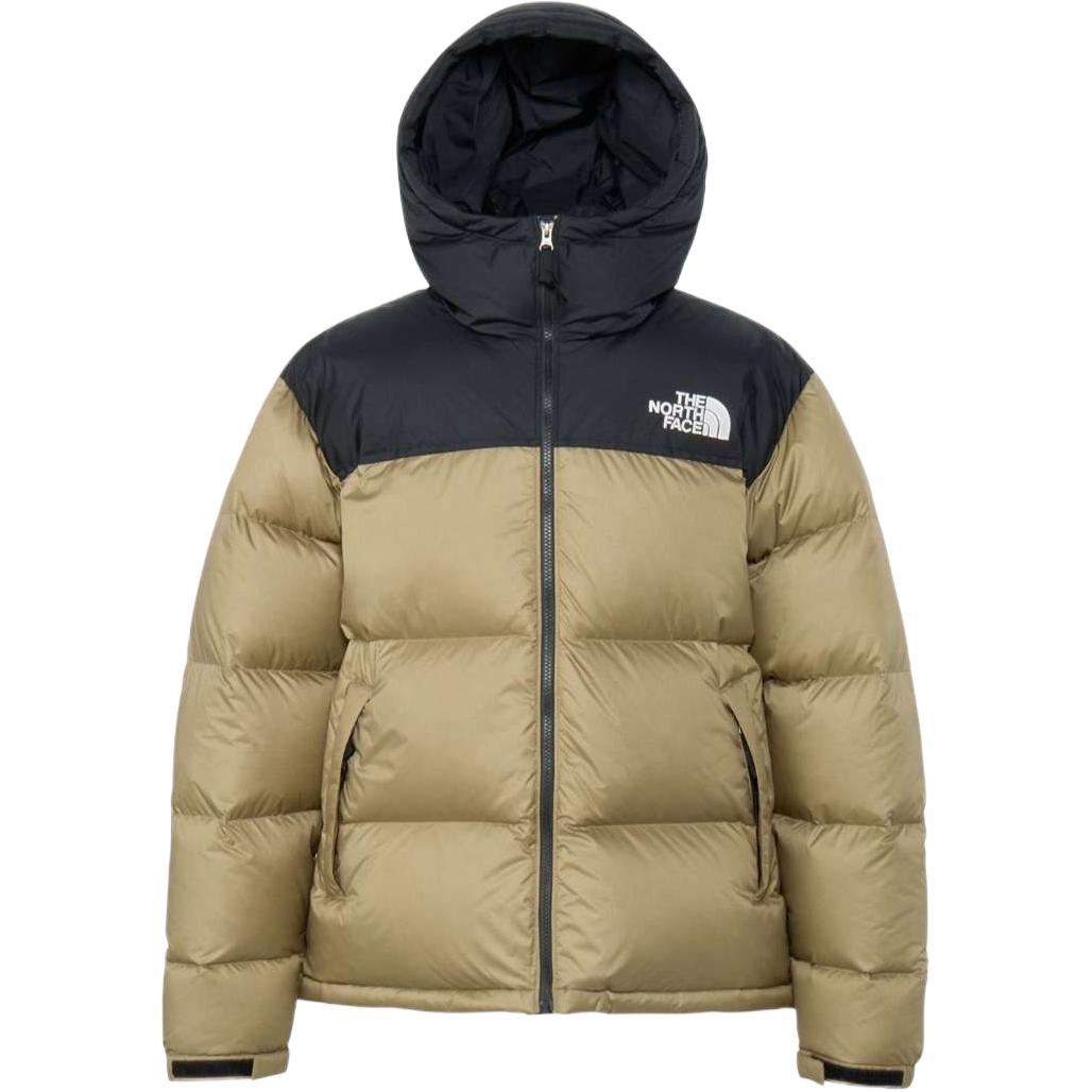 

Мужская пуховая куртка и пальто Nuptse The North Face, черный/classic хаки