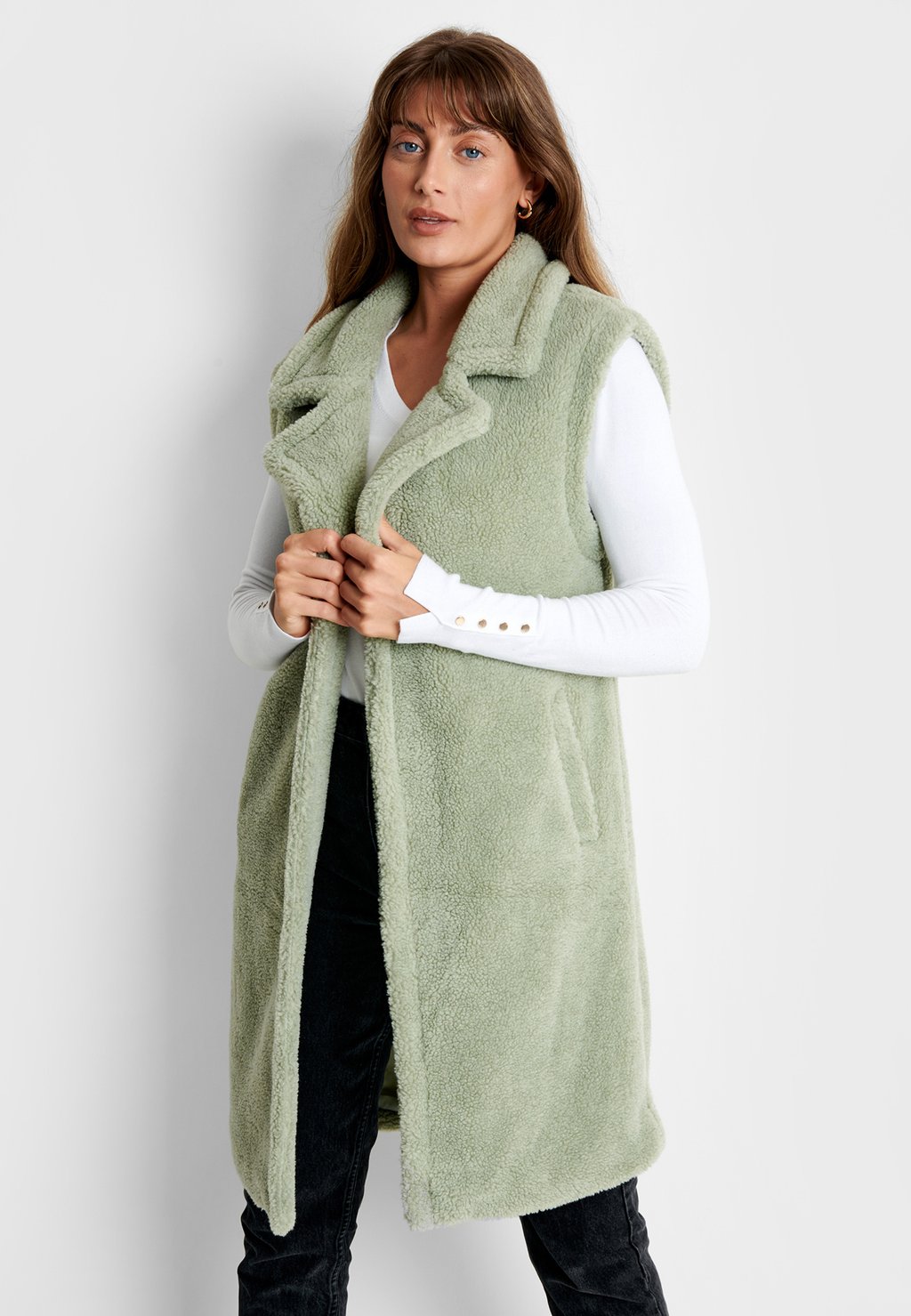 

Жилет BELLA Threadbare, зеленый