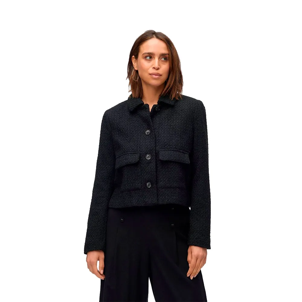 

Куртка Vero Moda Awnaoko Cropped, черный