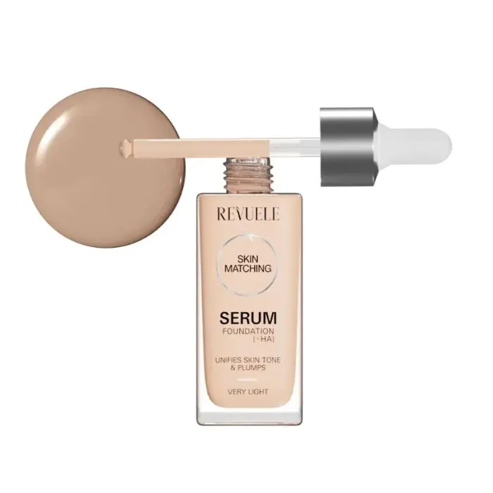 

Праймер base de maquillaje serum foundation + ha Revuele, цвет very light