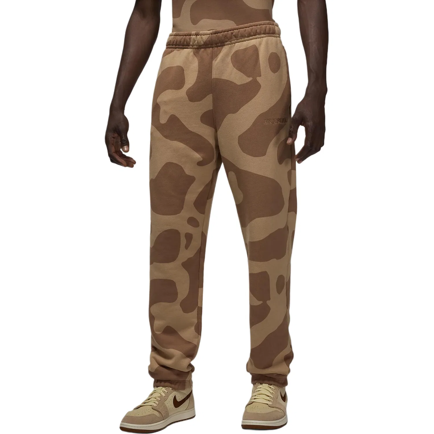 Спортивные штаны Wordmark Knitted Sweatpants Men's Brown Jordan