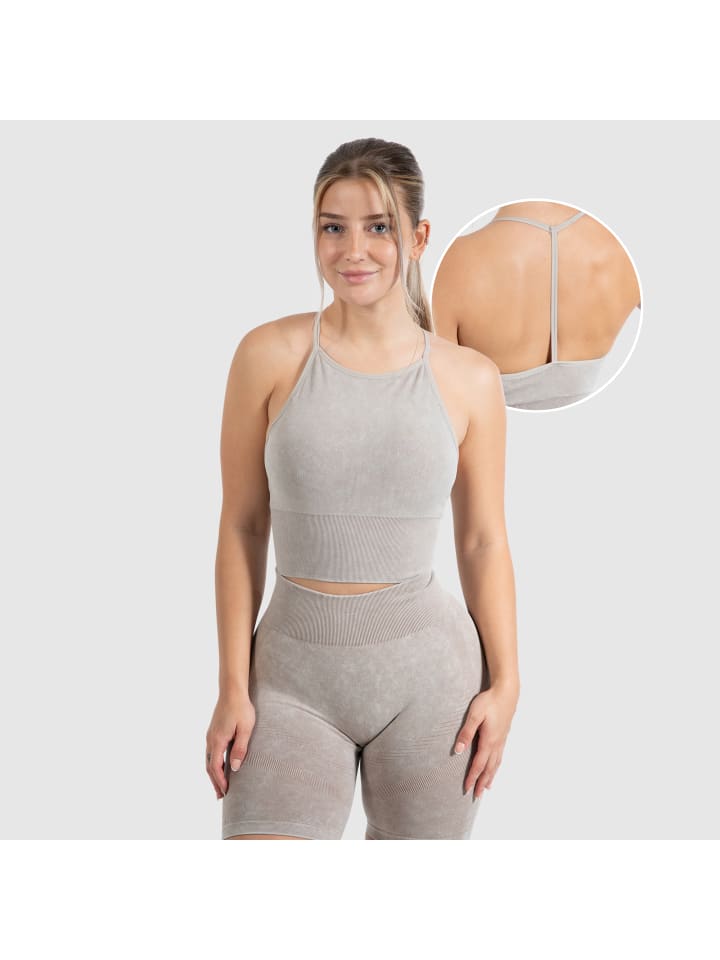 

Топ Batik Acid Vera в светло-коричневом цвете SMILODOX