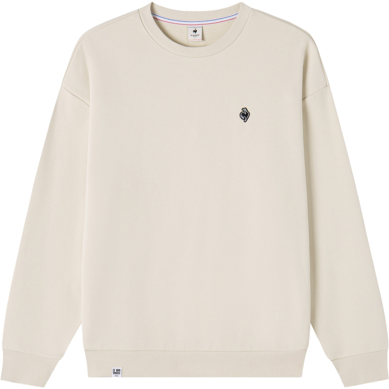 

Свитшот унисекс с круглым вырезом Le Coq Sportif, бежевый
