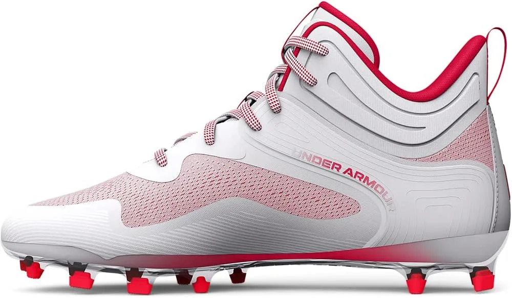 Мужские бутсы для лакросса Under Armour Command Mid Lacrosse Mt TPU, белый