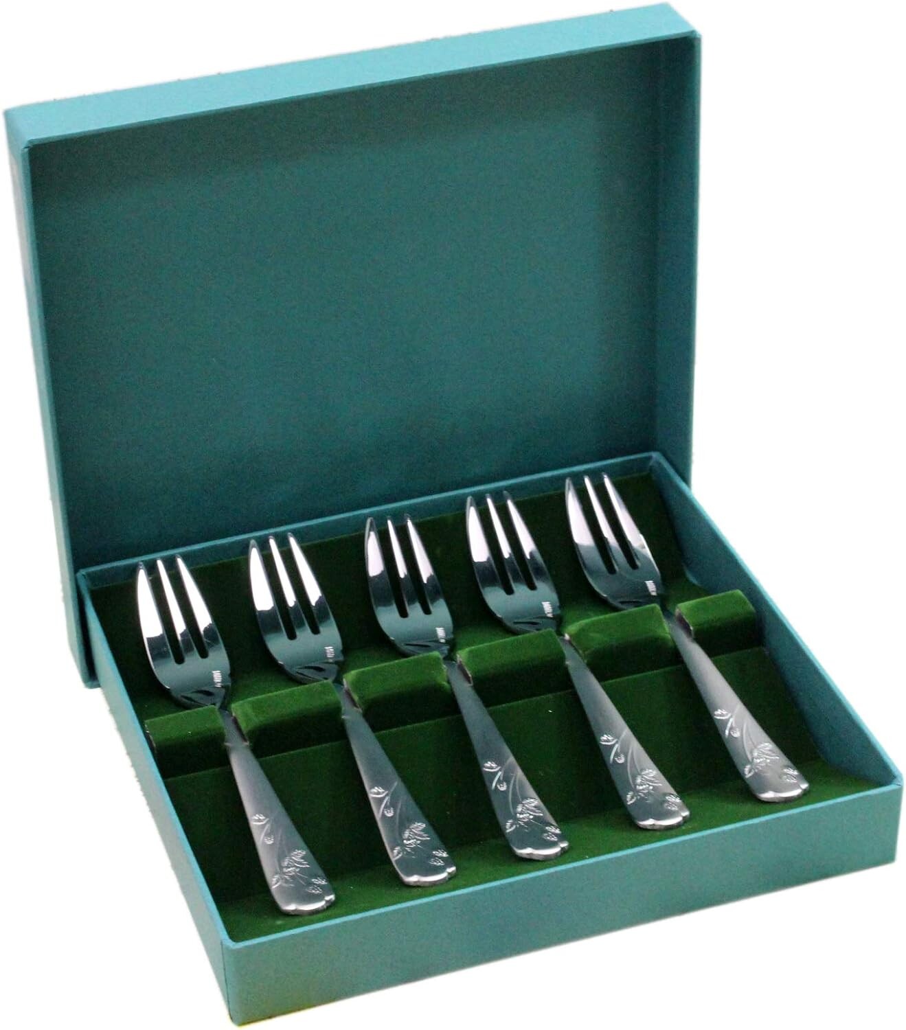 

Набор из 5 вилок для торта MINTON VICTORIA STRAWBERRY, производство Япония, в подарочной упаковке Castle Enterprise, Cake Forks Set Of 5