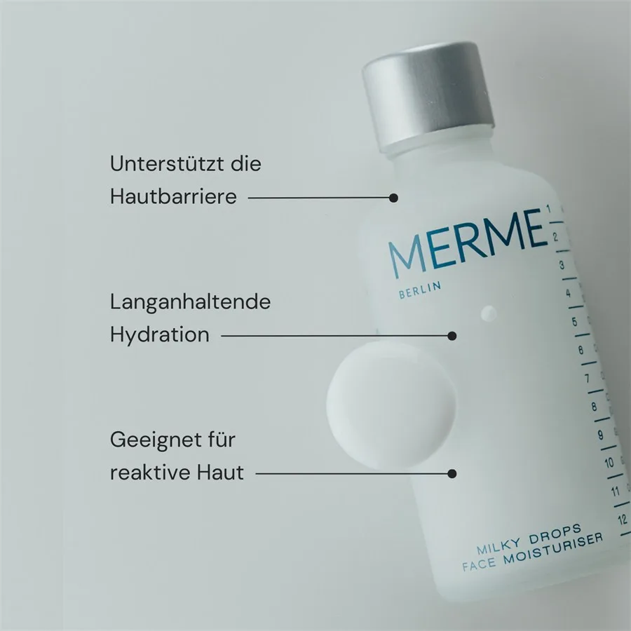 Сыворотка MERME Berlin — Увлажняющая , молочные капли, увлажняющий, 50 мл — фото 2