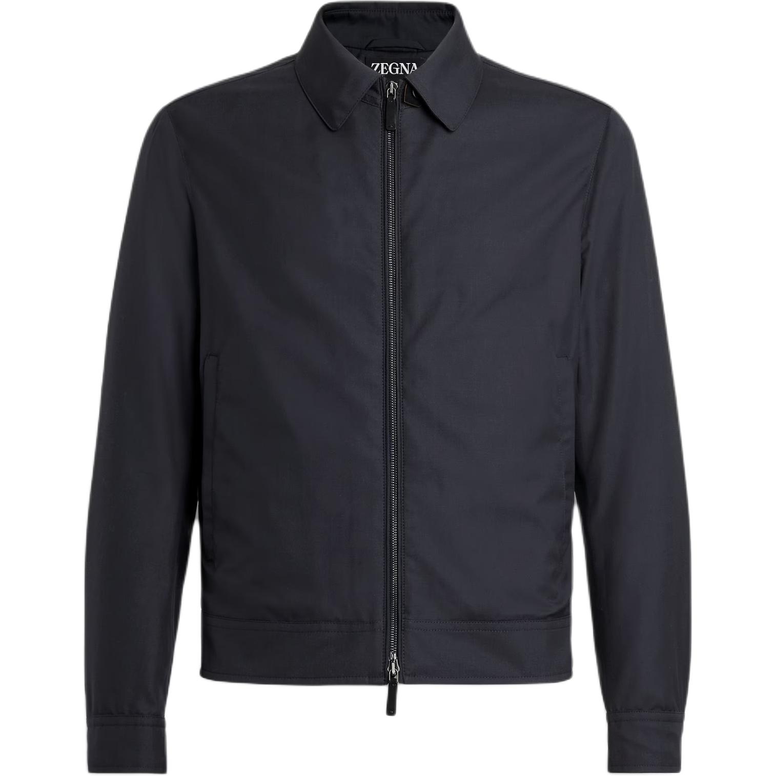 

Zegna Leggerissimo застегивающаяся рубашка-куртка Ermenegildo Zegna, синий