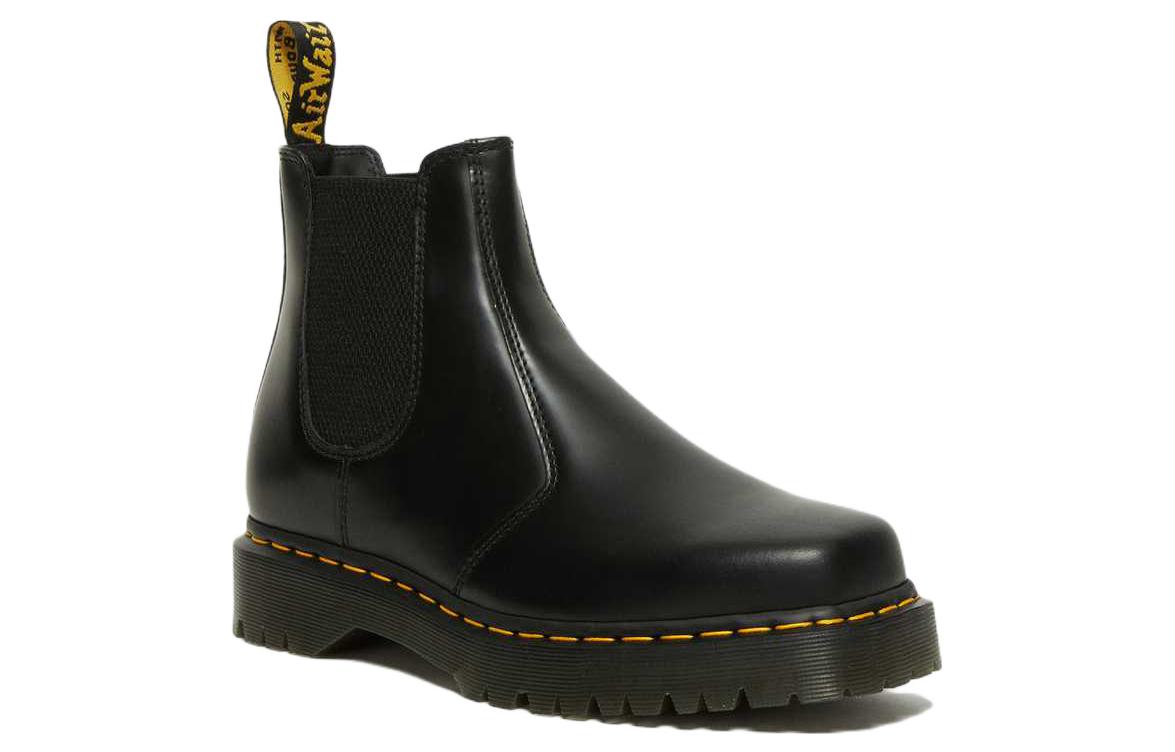 Мужские ботинки челси Dr. Martens 2976 Bex кожаные с квадратным носком, черный — фото 2