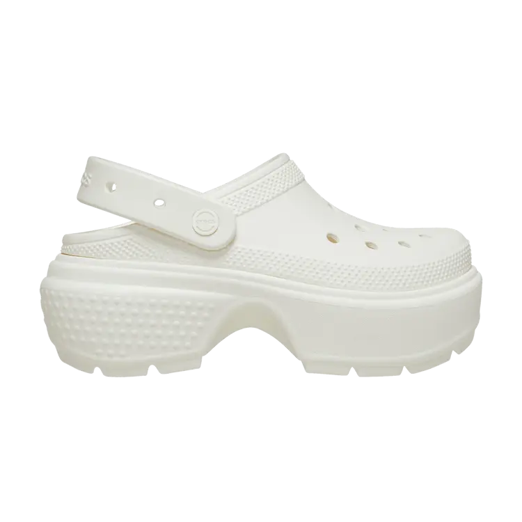

Кроссовки Crocs Stomp Clog Chalk, кремовый, Бежевый, Кроссовки Crocs Stomp Clog Chalk, кремовый