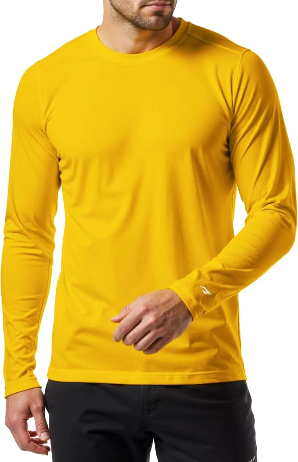 

Футболка с длинным рукавом для бега и спорта, moisture wicking, dry fit RGJU