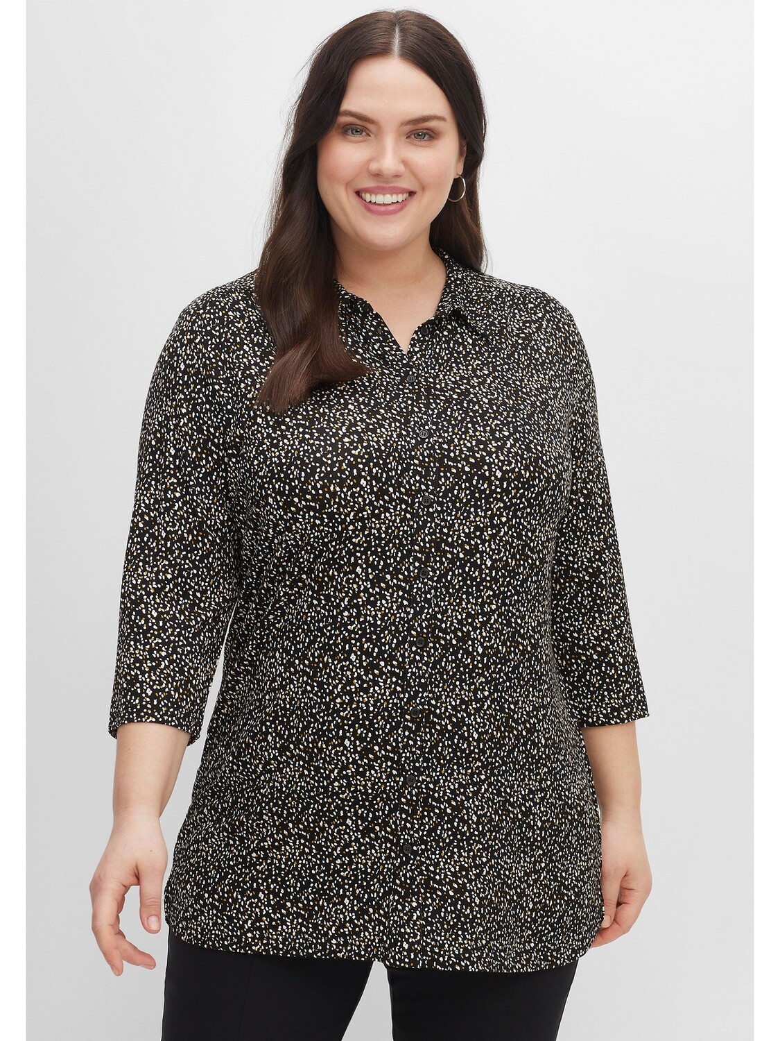 

Футболка sheego Bluse, черный