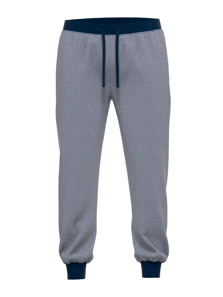 

Götzburg Бруклинские длинные брюки синего, средне-минималистичного цвета