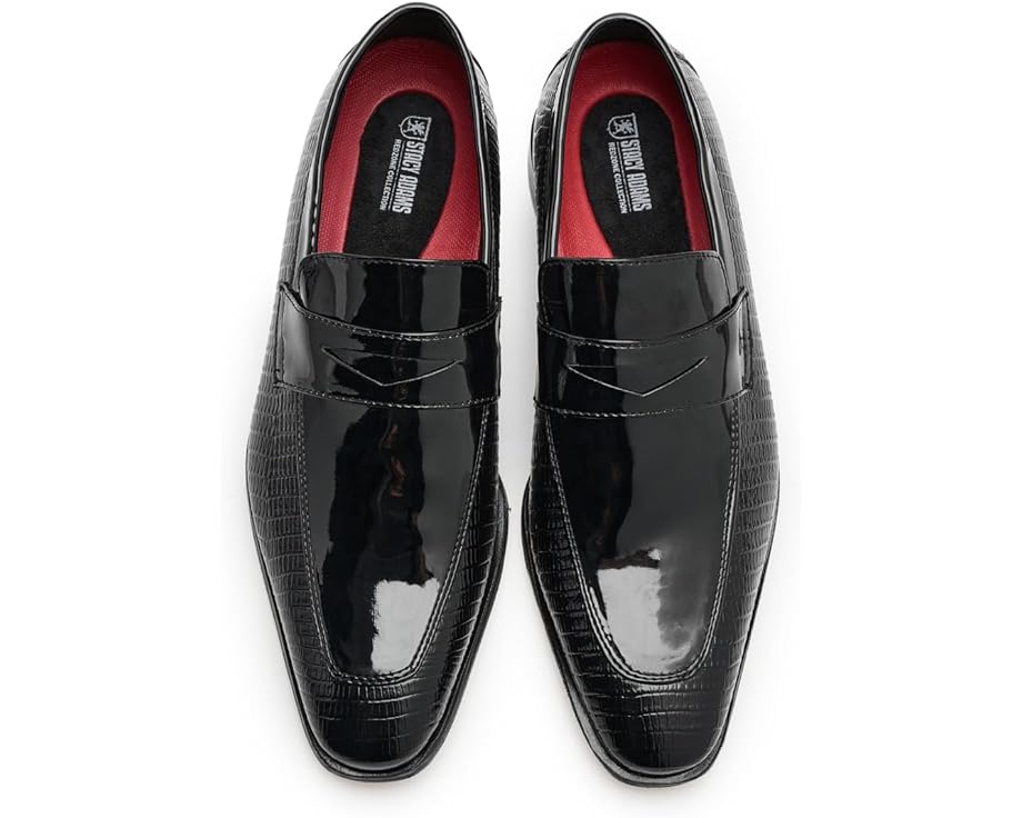 Мужские лоферы Stacy Adams Ravito Slip-On Penny, Black — фото 2