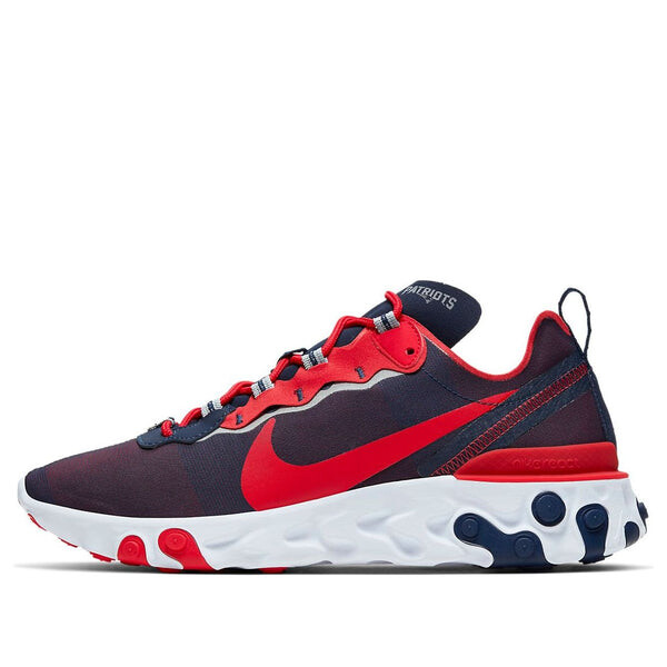 

Кроссовки nfl x react element 55 Nike, красный