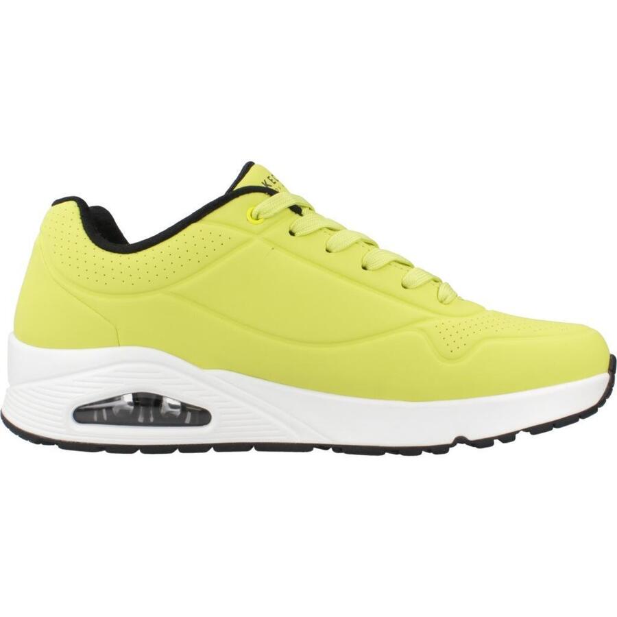 Кроссовки Skechers модель Uno - Stand On Air цвет жёлтый — фото 4