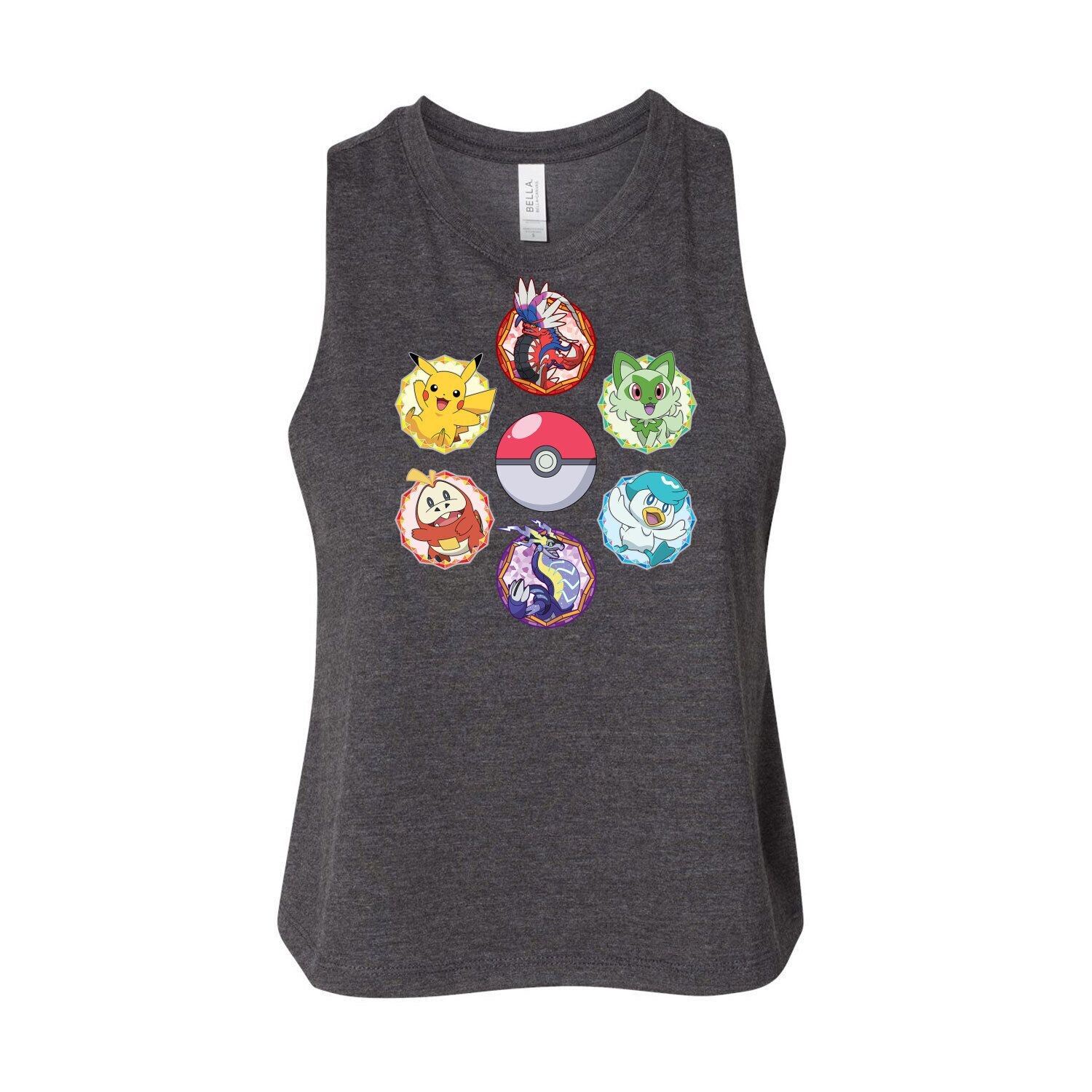 

Детская майка Pokemon Sparkle Racerback Licensed Character, серый