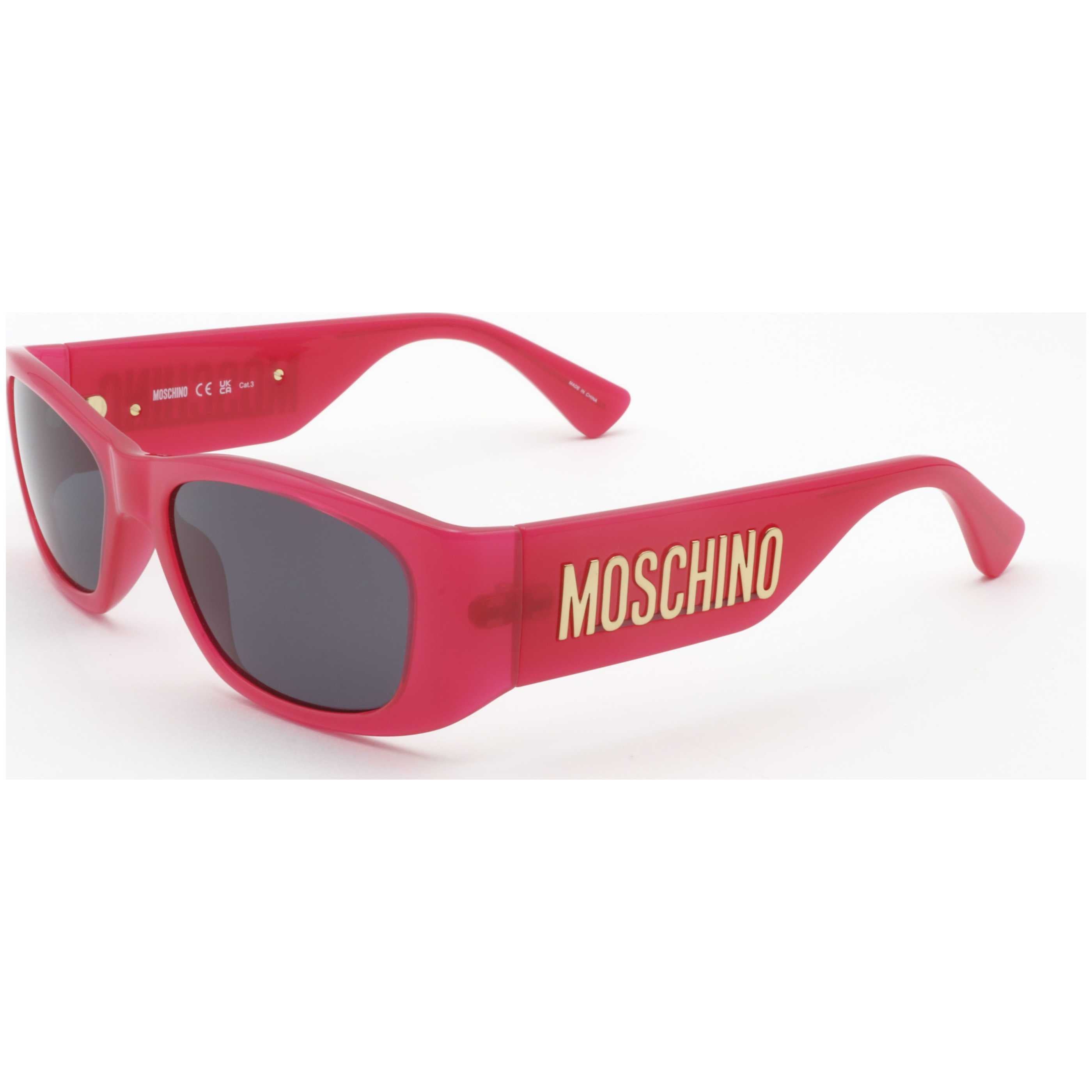 

Moschino Женские Солнцезащитные очки 55 мм Розовые