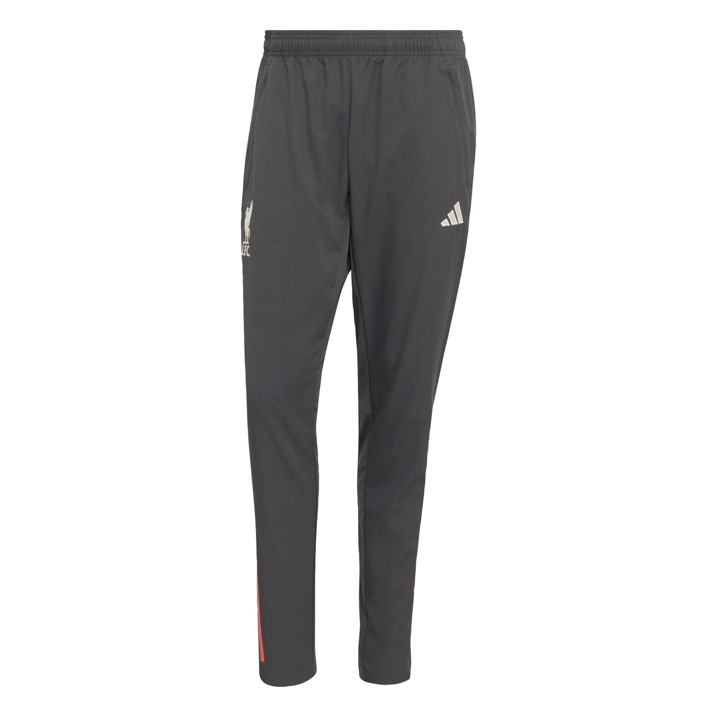 

Adidas Performance Узкие спортивные штаны 'FC Liverpool Tiro 25 Competition' в крапчатом черном цвете