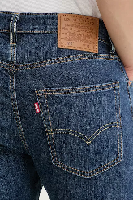 Джинсы 512 Levi's, синий — фото 4
