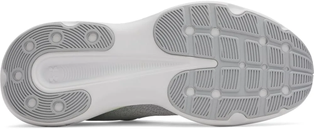 Мужские беговые кроссовки Under Armour Infinite, серый/зеленый — фото 2