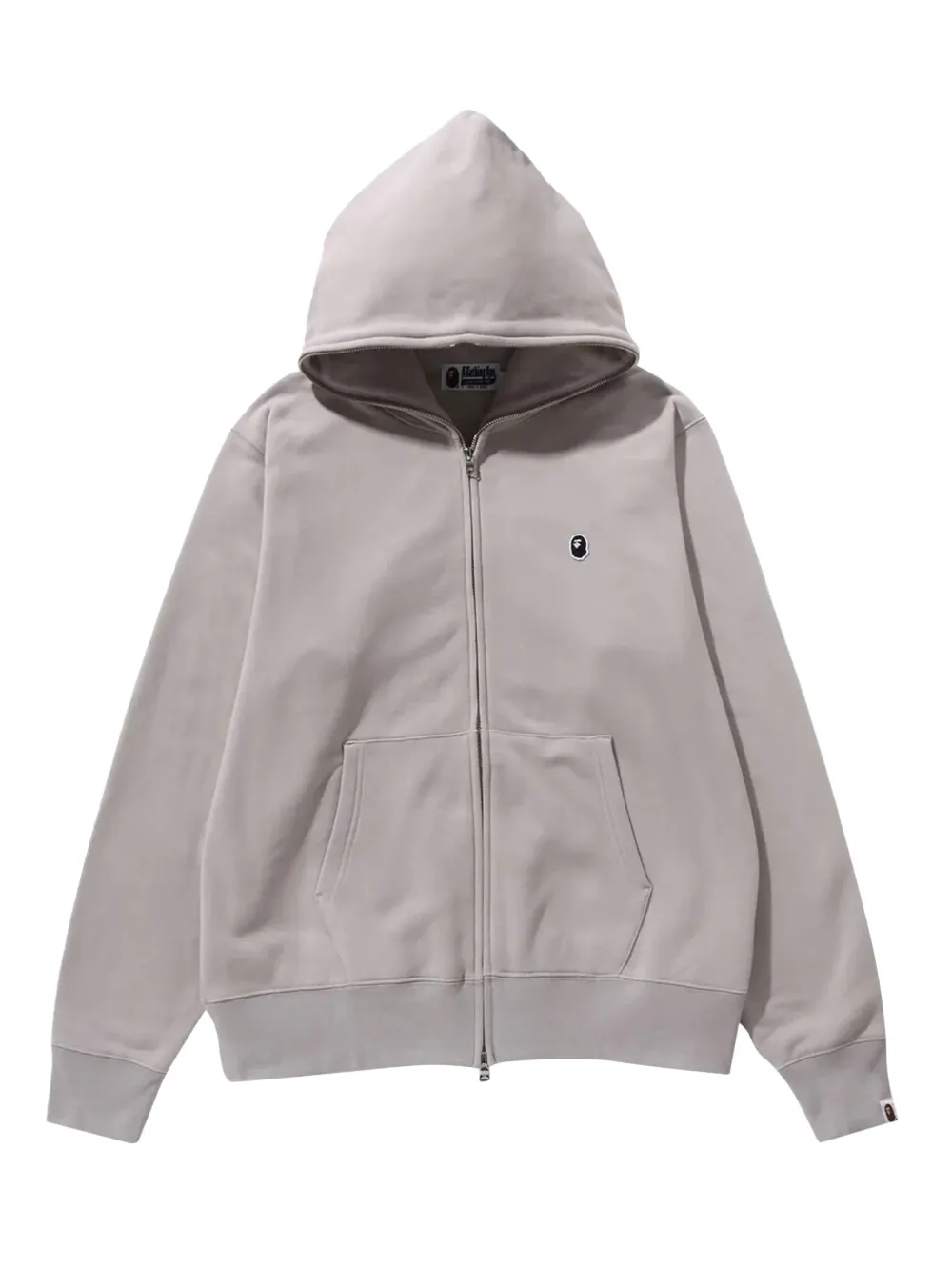 

Толстовка на молнии One Point A BATHING APE, серый