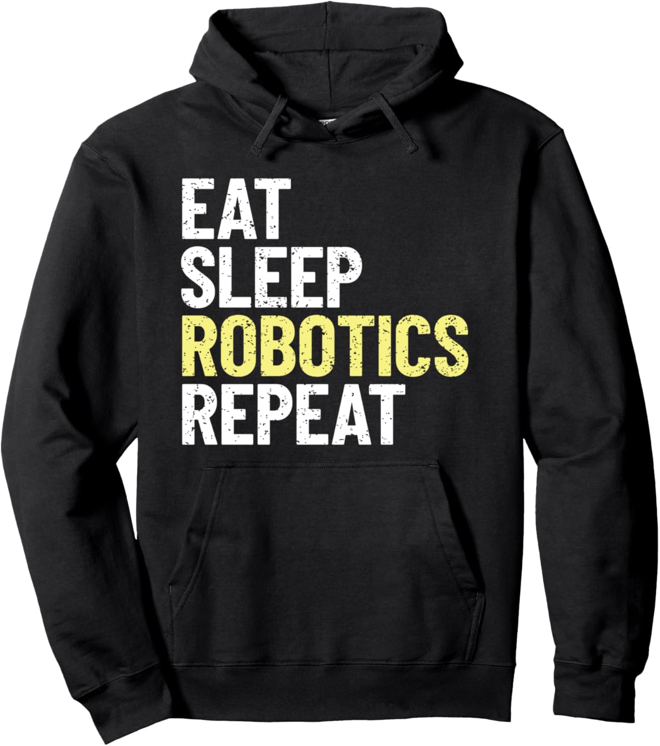 

Толстовка Eat and Sleep Robotics Repeat Robotics Supplies Gifts, черный