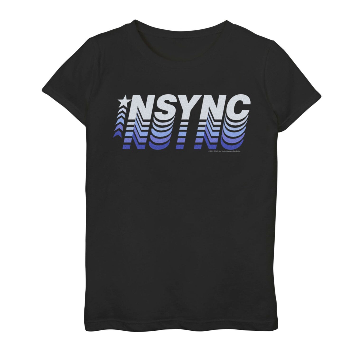 

Футболка с обложкой альбома для девочек NSYNC The Collection с графическим рисунком Licensed Character