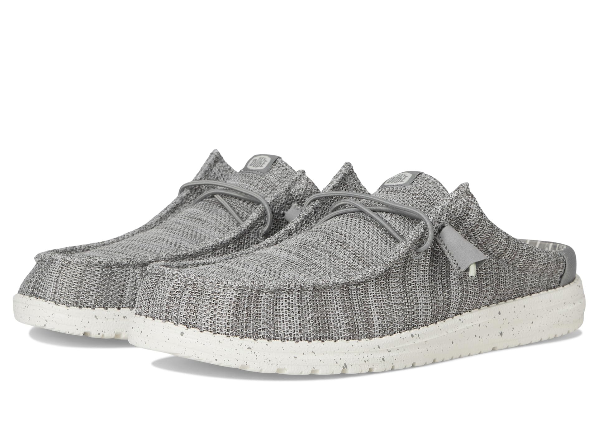 

Кроссовки Hey Dude Wally Slip Stretch Sox, цвет Granite Grey