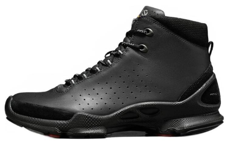 

Кроссовки ecco Walking C Lifestyle Shoes Men High-top Black, черный