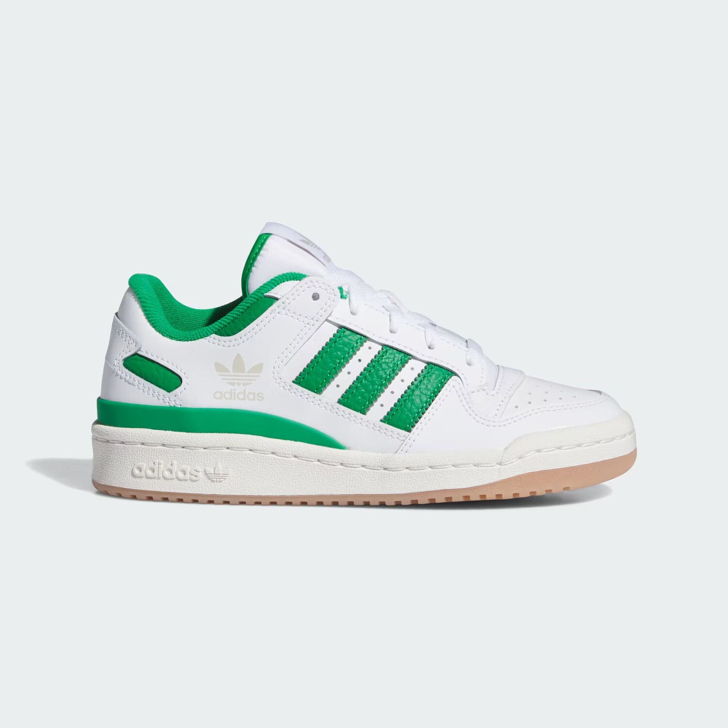

Кроссовки Форум Low CL для детей Adidas, цвет Cloud White/Green/Cloud White