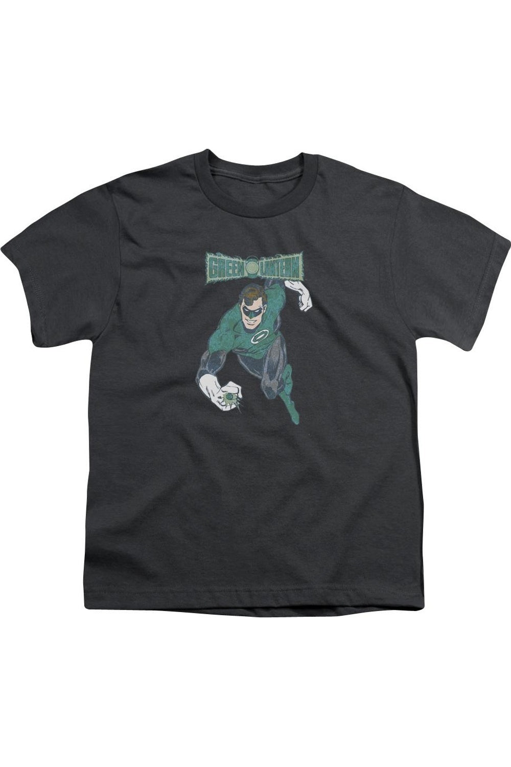 

Футболка с коротким рукавом DC Comics "Зеленый Фонарь" в приглушенных тонах для детей Gildan