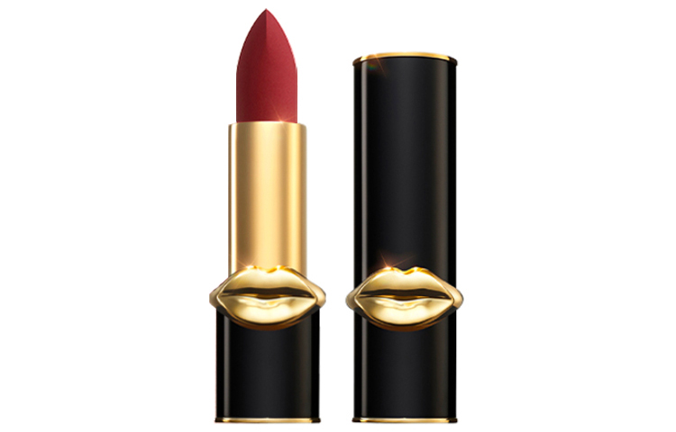 PAT McGRATH LABS Черная матовая помада-стик Soft Matte, легко растушевывается, 4 г — фото 4