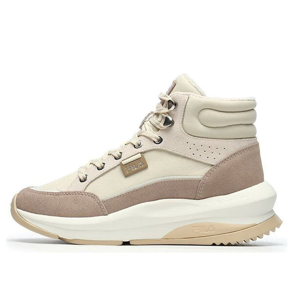 Кроссовки casual boots 'cream white pink' Fila, белый