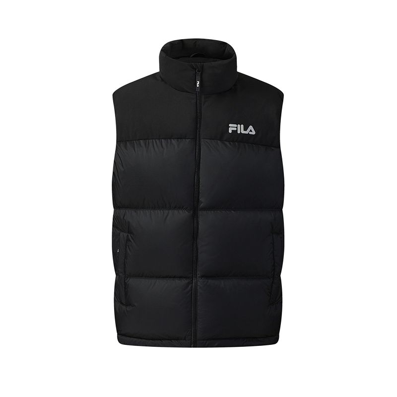 

FILA Оригинальный пуховик-жилет для мужчин Jet Black BK
