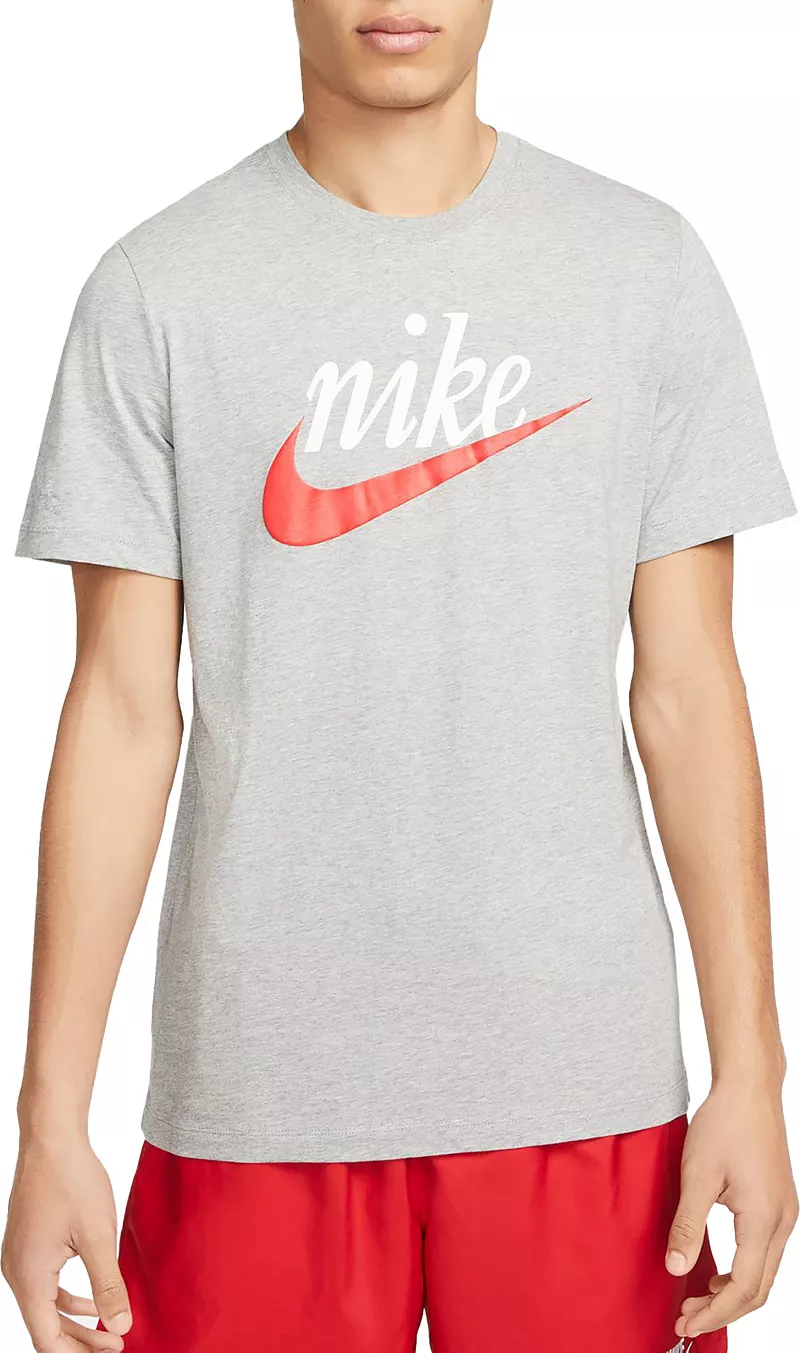 

Мужская футболка с коротким рукавом Nike Sportswear с графическим рисунком, цвет Dk Grey Heather