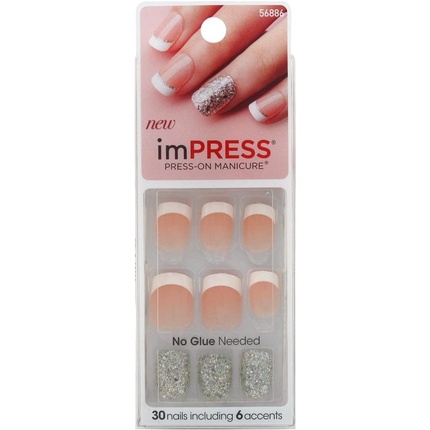 

Набор для маникюра Broadway Nails Impress, 30 шт., 2 шт., Kiss