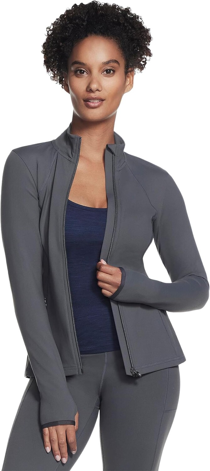 

Куртка GO WALK Mesh Jacket SKECHERS, цвет Black/Charcoal