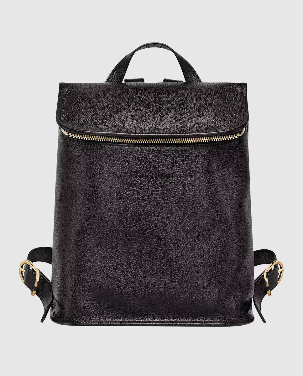 

Женский кожаный рюкзак Le Foulonné Longchamp, черный