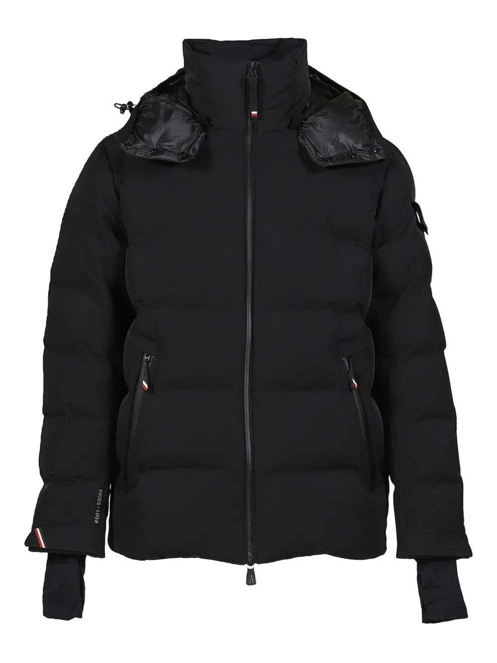 

Пуховик с капюшоном MONCLER, черный