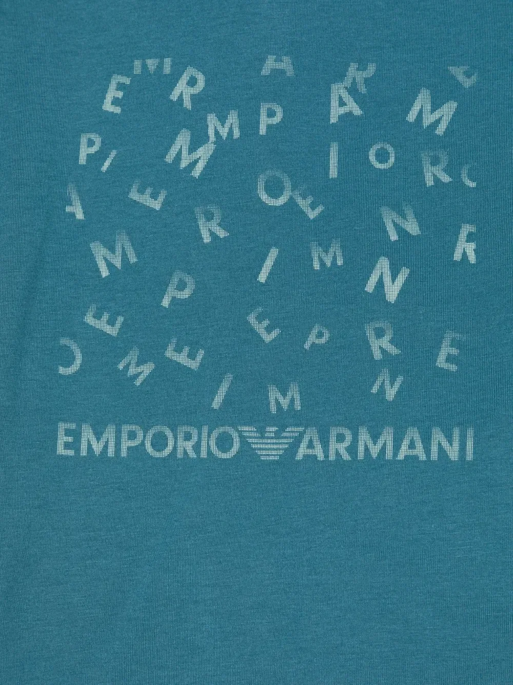 Комплект из трех футболок с логотипом Emporio Armani Kids, белый — фото 3