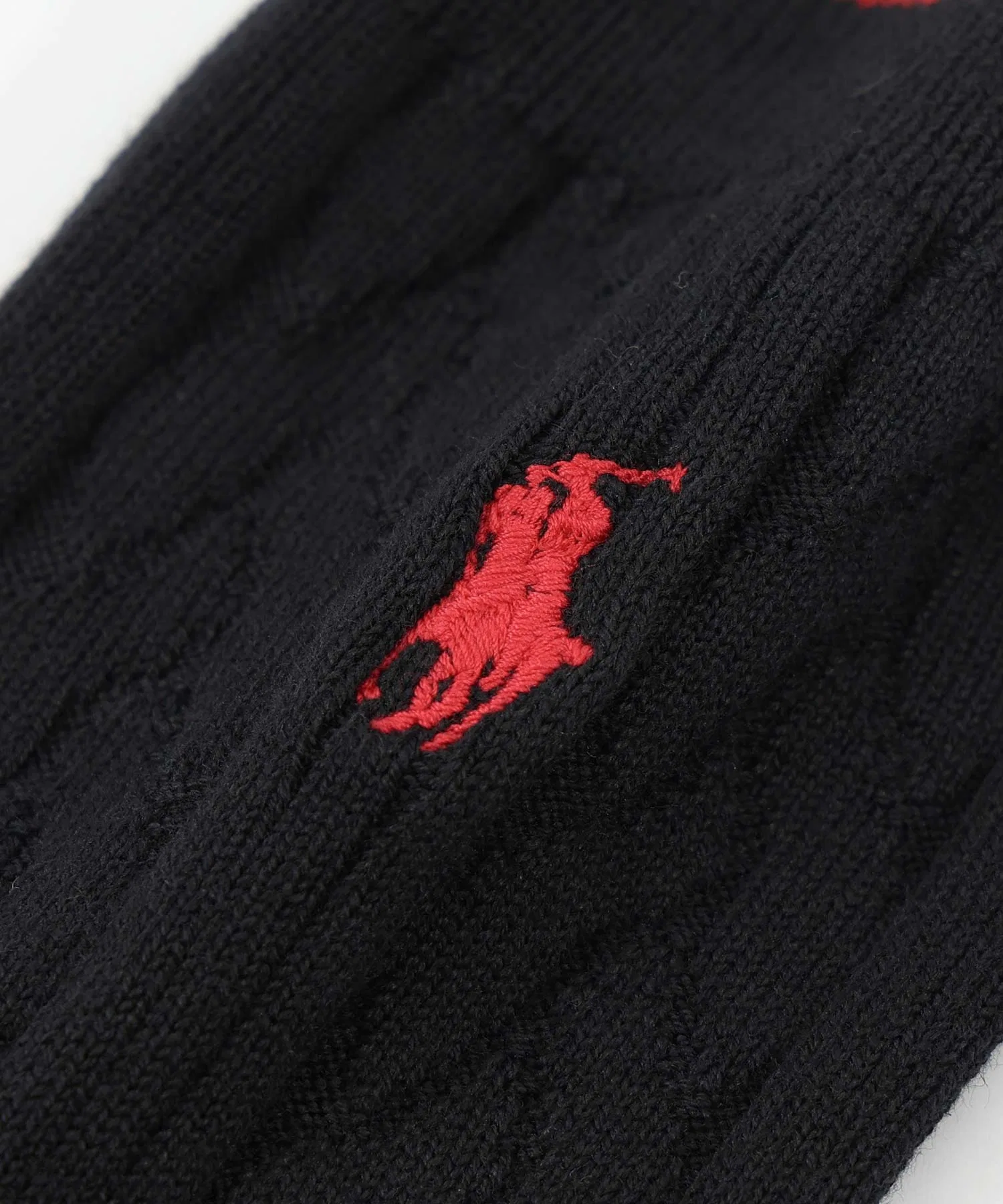 Носки средней длины из хлопка и шерсти с косами POLO RALPH LAUREN 02012467 — фото 3